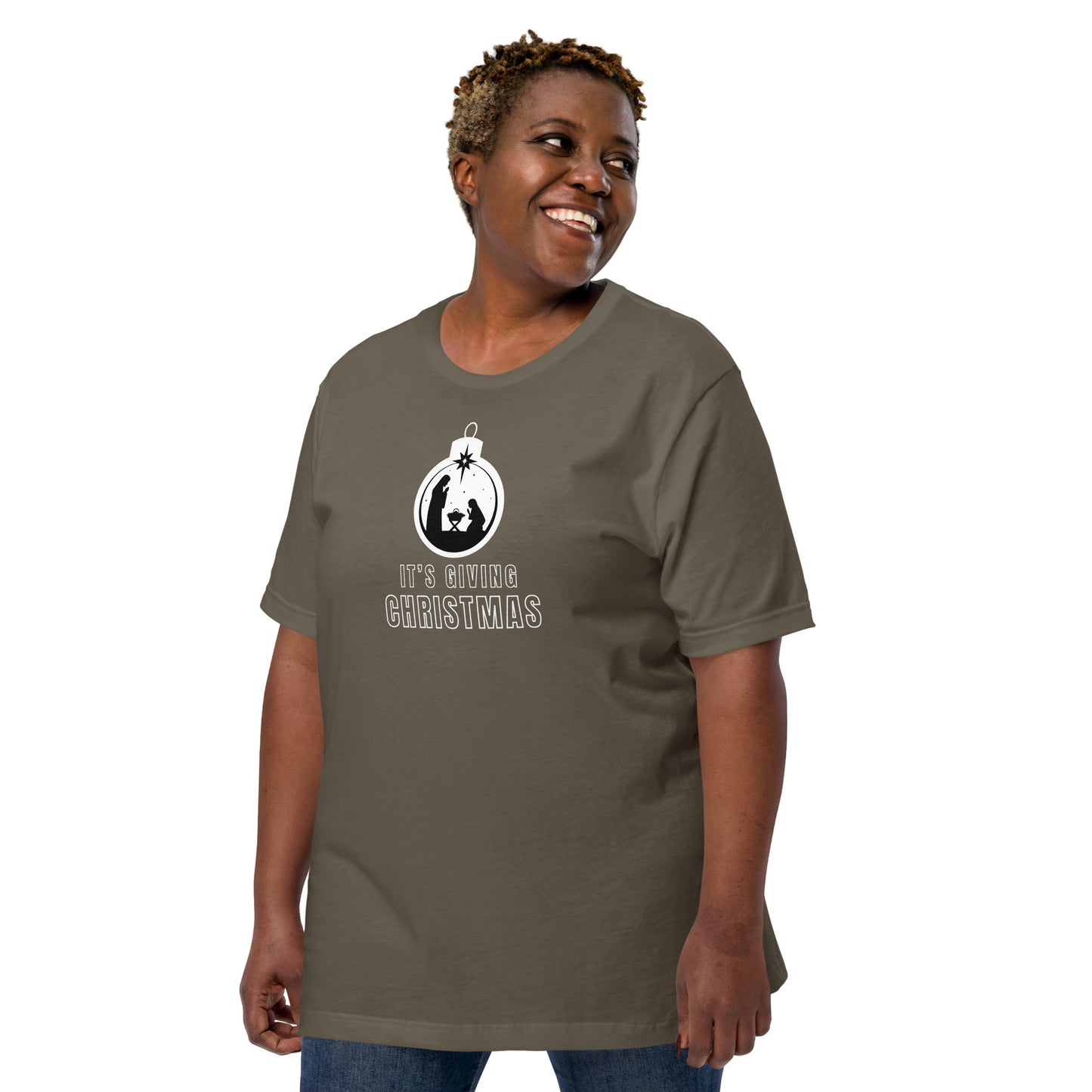 It's Giving Christmas Ornament t-shirt