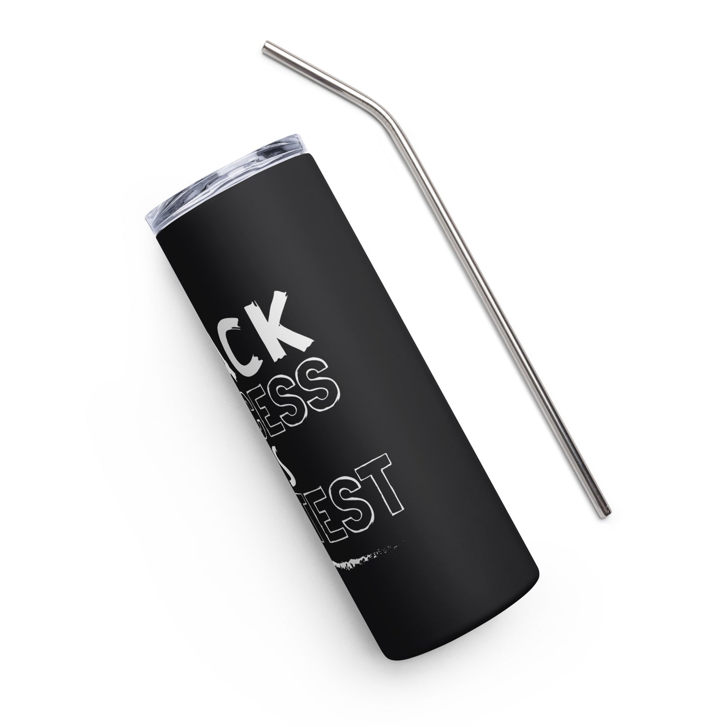 Black Success Is Protest Stainless Steel Tumbler