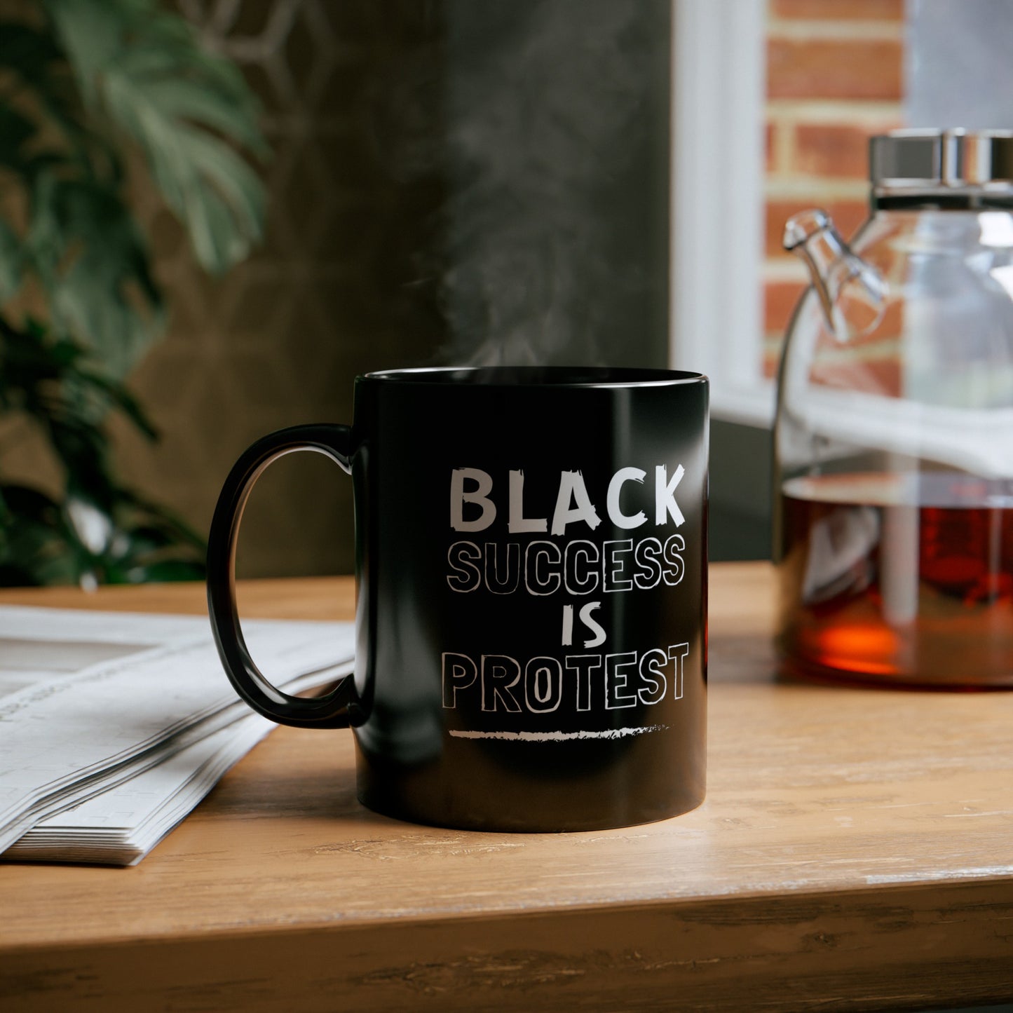 11oz Black Mug