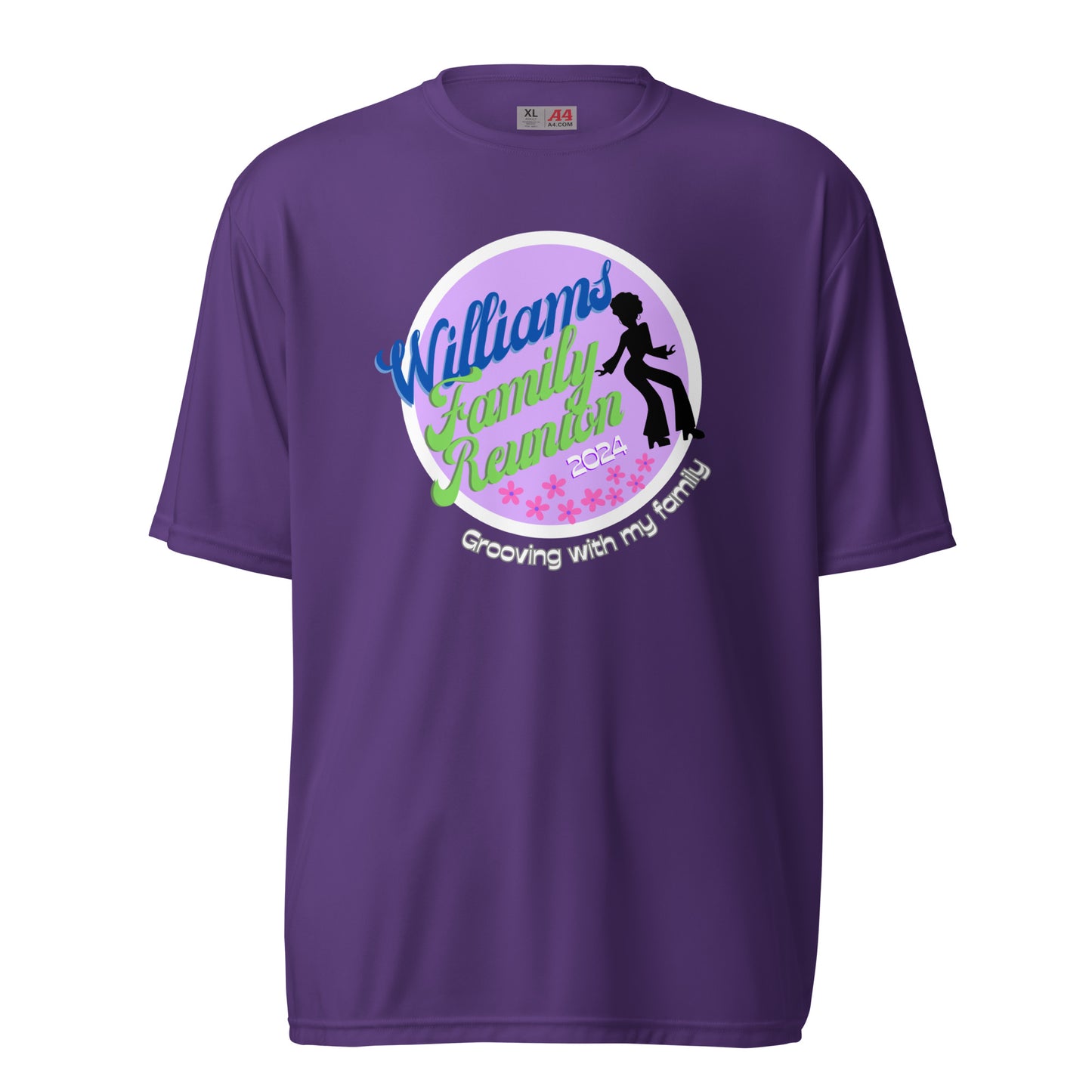 2024 Williams Family Reunion Unisex Performance Crew Neck T-Shirt