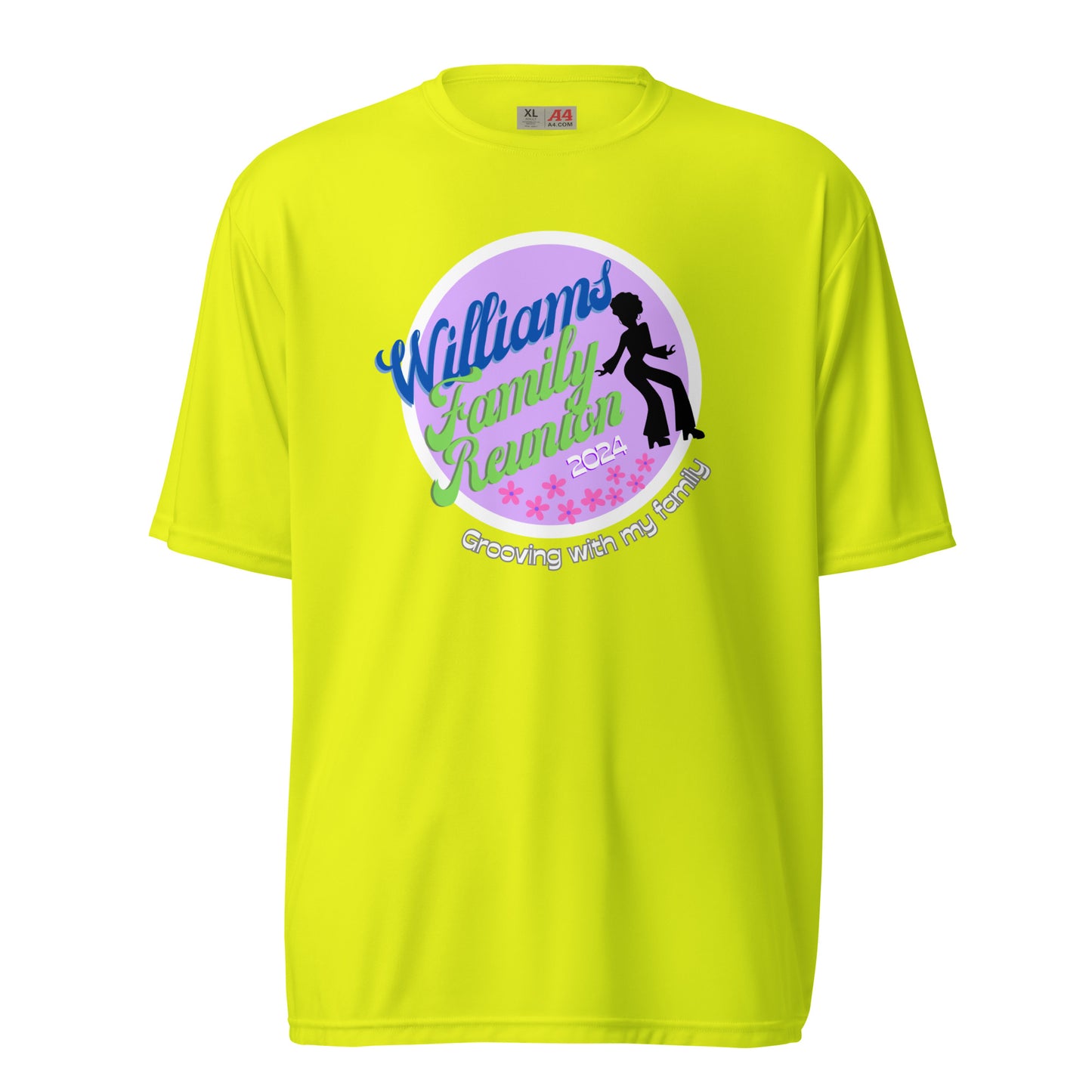 2024 Williams Family Reunion Unisex Performance Crew Neck T-Shirt