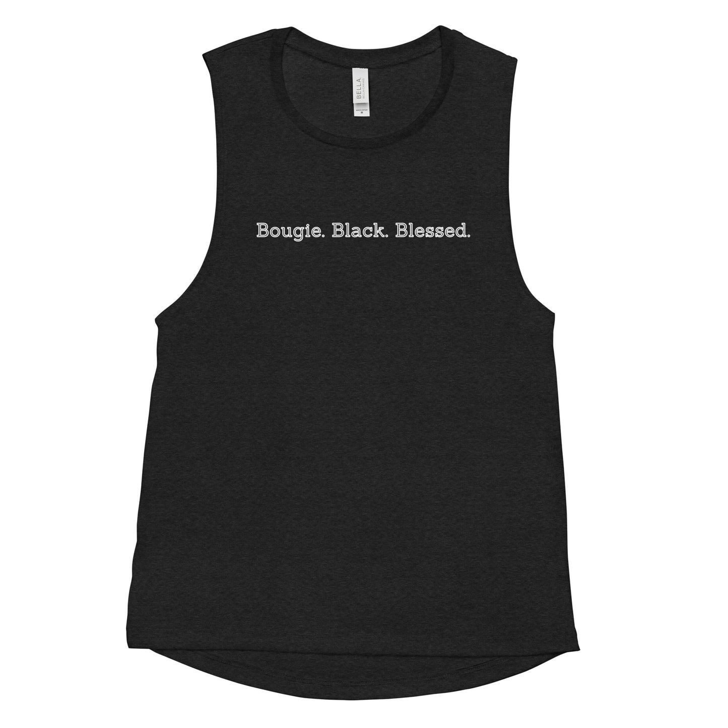 Bougie. Black. Blessed. Muscle Tank